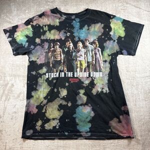 Stranger things Shirt Mens Small Tye Die Show Halloween Upside Down Eleven 11